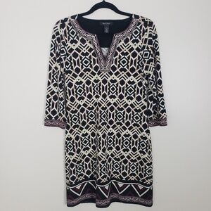White House Black Market knit shift dress J5